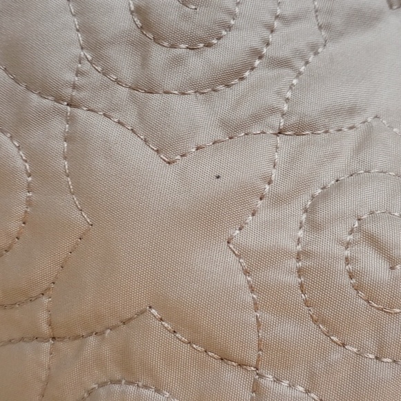 Orvis Womens Quilted Vest Sz S Beige Zipper Outdoor Cozy Warm Tan Comfy Layer - Picture 5 of 8